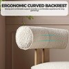 Upholstered Dining Chairs,Modern Boucle  Dining Room Chairs with  Ergonomic Curved Back , Comfortable Kitchen Chairs - 3 of 4