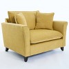 Polibi Oversized Armchair with Rubberwood Legs - 4 of 4