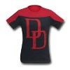 Mens Daredevil Symbol Two-Tone T-Shirt - 4 of 4