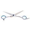 Unique Bargains Upgrade Straight Scissors for Long Short Thick Hard Soft Hair 6.69" 1 Pc - image 4 of 4