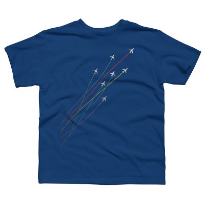 Boy's Design By Humans Racing Jets By Galyury T-Shirt