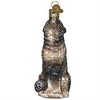 Old World Christmas Blown Glass Ornament for Christmas Tree, Vintage Howling Wolf - 2 of 4