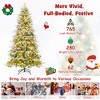 Tangkula 6/7.5/9 ft  Artificial Christmas Tree  w/ 765/1135/1871 Branch Tips 280/470/690 Lights - 4 of 4
