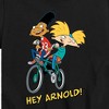 Boys' - Hey Arnold! - Arnold and Gerald on Bike Short Sleeve Graphic T-Shirt - 2 of 4