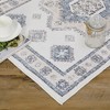 Boho Area Rug Washable Rugs Large Rug Moroccan Rug Non-Slip Non-Shedding Rug Soft Distressed Carpet Foldable Rug Bedroom, 4' x 6' Beige - 4 of 4