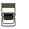 DOMETOUR 2Pcs Folding Outdoor Chair with Storage Bag, Portable Chair for indoor, Outdoor Camping, Picnics and Fishing Green - 3 of 4