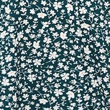 dark green floral