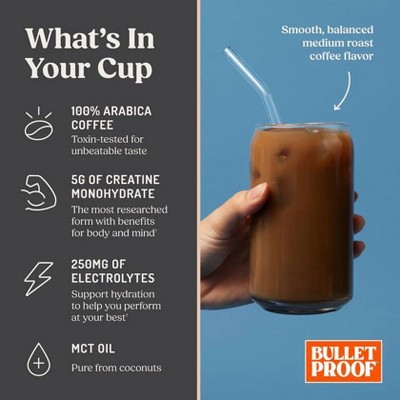 Bulletproof Creatine + Enhanced Instant Coffee - 5.8oz