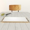 HomeRoots 18" White and Gold Rectangular Marble Serving Tray - 2 of 4