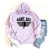 Simply Sage Market Women's Graphic Hoodie Football Game Day Stripes - image 2 of 3