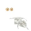 Adornia Knot Stud Earrings - 3 of 4