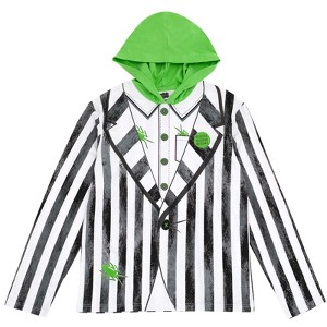 BEETLEJUICE Matching Family Cosplay Pullover Costume Hoodie Little Kid to Adult - 1 of 4