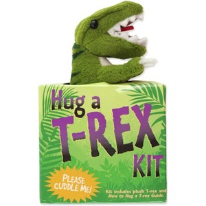 Peter Pauper Press Hug a T-Rex Kit, Includes Plush Dinosaur and Guide, Ages 3 and Up - 1 of 4