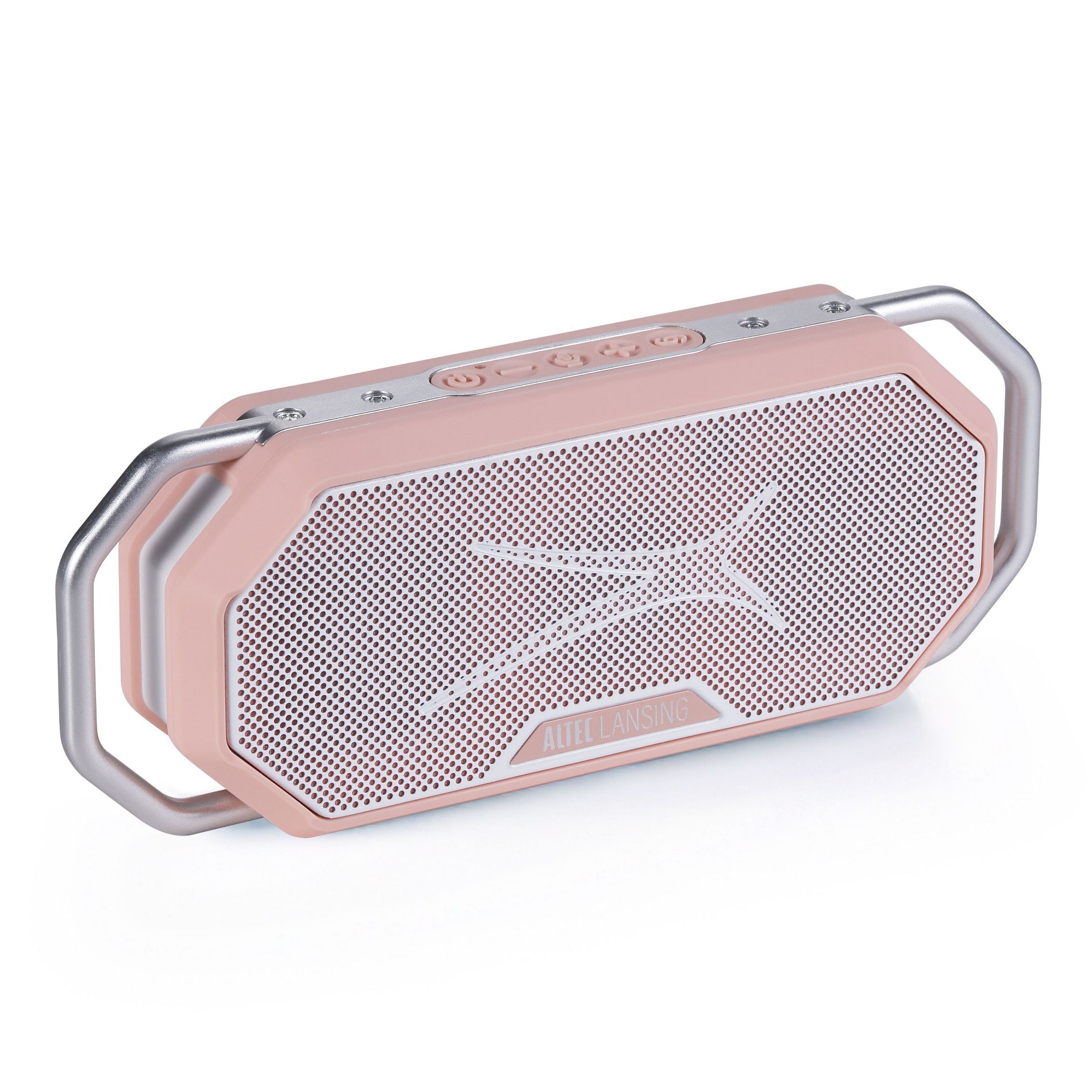 Altec Lansing HydraWave Bluetooth Speaker - Waterproof, 8W, 12H Playtime, USB-C, Voice Assistant