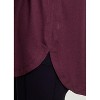 RBX Active Women's Buttery Soft Stretch Jersey Crewneck Long Sleeve Tunic Top with Thumbholes - 4 of 4
