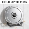 Aoibox Stainless Steel Soap Dish with Suction Cup, Wall Mounted Bar Soap Holder for Shower Bathroom Kitchen, No-Drilling Removable Waterproof Keep Dry - 3 of 4