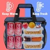 OPUX Soft Cooler Bag, Insulated Collapsible Lunch Tote for Men Work Camping Travel Beach, Portable Leakproof Large Box - 3 of 4