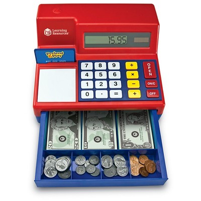 learning resources cash register money