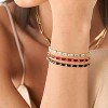 Tennis Bracelet for Women, 14K Gold Plated Cubic Zirconia Adjustable Slider Bracelets Trendy Jewelry Gift - 3 of 4