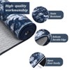 Traditional Retro Floral Area Rug, Washable Foldable Low Pile Non Slip Indoor Accent Carpet for Living Room Bedroom - 4 of 4