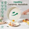 Itopfox Ceramic Cookware Set Non Toxic with Detachable Handles, Healthy Nonstick Pans and Pots Set 19 Pcs, Induction Dishwasher Oven Safe Kitchen Set - 4 of 4