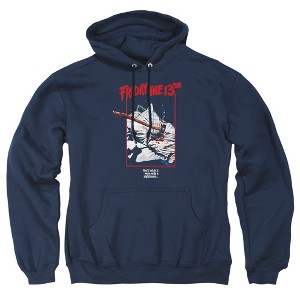 Friday The 13th Axe Poster Adult Pull-Over Hoodie - 1 of 4
