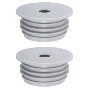 Unique Bargains Silicone Washing Machine Drain Sealing Stoppers 2 Pcs - 1 of 4