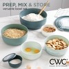 COOK WITH COLOR WIDE MIXING BOWLS WITH LIDS 12 PIECE - 3 of 4