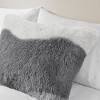 Intelligent Design Rachel Ombre Shaggy Faux Fur Comforter Set  - 4 of 4