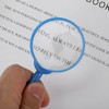 Unique Bargains Magnifying Handheld Magnifier 3X Magnification Acrylic 5cm 1 Pc - 3 of 4