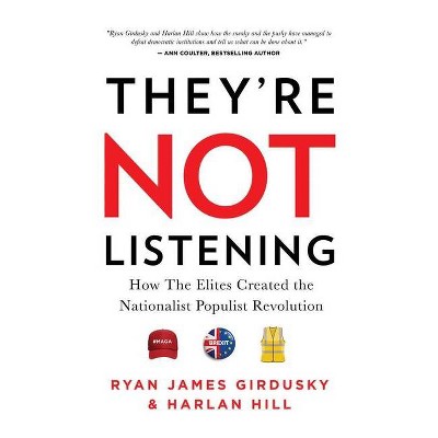 They're Not Listening - by  Ryan James Girdusky & Harlan Hill (Hardcover)