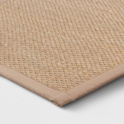 60 x 20 Textured Pet Runner Rug Brown - Threshold™