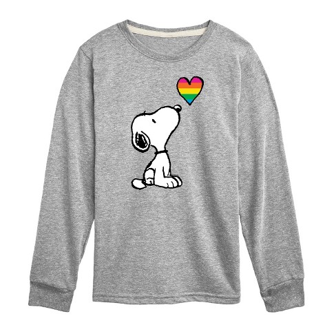 Boys' - Peanuts -  Long Sleeve Graphic T-Shirt - image 1 of 4