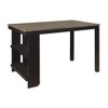 NicBex Dining Table Modern Counter Height Dining Table with Three Side Shelves for Kitchen - 4 of 4