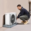 VEVOR Mini Split Pad, for 9000-36000BTU Ductless Air Conditioner Heat Pump Systems, 38 x 18 x 3 inch Condenser Equipment Anti-Vibration Pads,Grey - 2 of 4