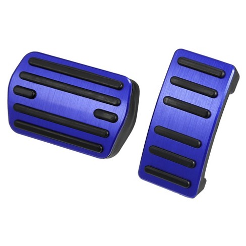 Unique Bargains Brake Gas Accelerator Pedal Covers Set for Ford for Mustang  Mach-E 2021 Black Blue