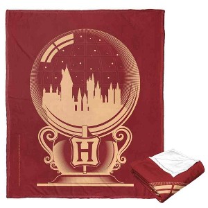 Warner Bros. Harry Potter Snowglobe Silk Touch Throw Blanket 50x60 Inches - 1 of 4