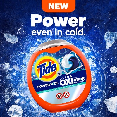 Tide Ultra Oxi Power Pods with Odor Eliminators for White Fabrics