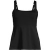 Lands' End Lands' End Women's Plus Size DD-Cup Flutter Scoop Neck Tankini Top Comfort Adjustable Straps - 3 of 4