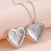 Silver Personalized Picture Necklaces – Exquisite Heart-shaped Photo Lockets for Memorable Moments & Sentiments - 2 of 4