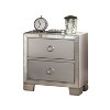 NicBex Nightstand with Drawers,Side Table with Metal Handles and Elegant Finish,Modern Bedside Table for Bedroom,Living Room - 4 of 4