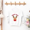 The Juniper Shop Cousin Crew Reindeer Toddler Graphic Sweatshirt - 2 of 3