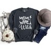 Simply Sage Market Women's Graphic Sweatshirt Mom Wife Witch Cursive - 2 of 2