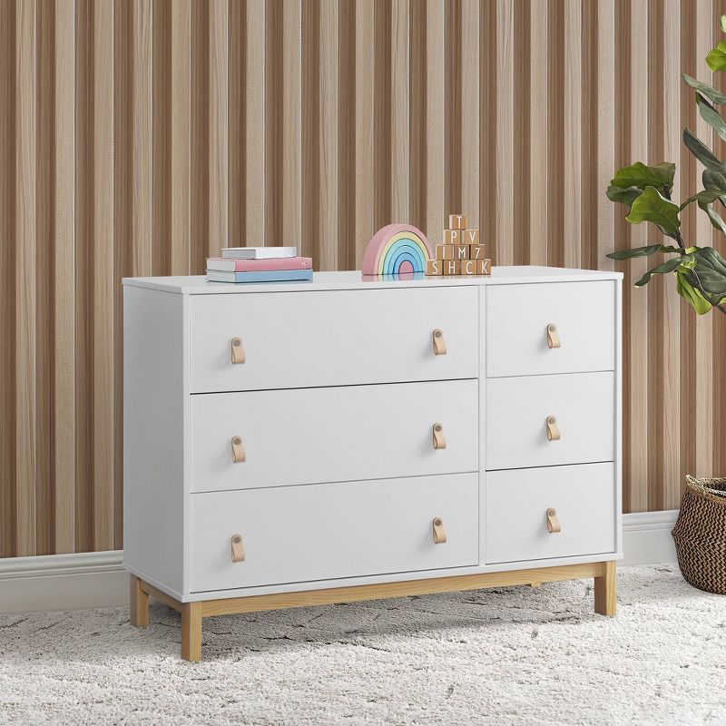 babyGap by Delta Children Legacy 6 Drawer Dresser with Leather Pulls and Interlocking Drawers , 3 of 7