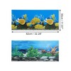 Unique Bargains Aquarium Fish Tank Background Poster Double-sided Fish Tank Background Decor Sticker 1pcs - 4 of 4