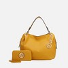 MKF Collection Fabienne Women’s Hobo Shoulder Bag with Matching Wallet by Mia K - 2 of 4