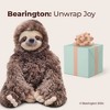 Bearington Speedy Plush Three Toed Sloth Stuffed Animal, 12 inches - 4 of 4