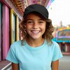 Dalix Youth Adjustable Cotton Baseball Cap Lightweight Curved Bill Kids Hat - 3 of 4