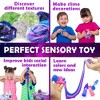 Original Stationery Galaxy Slime Kit, Fun Slime Set with Glow in The Dark Stickers and Glow in the Dark Powder to Make Glitter Slime - 3 of 4