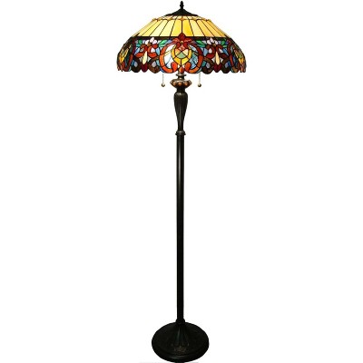 Fine Art Lighting Tiffany Glass Floor Lamp